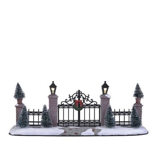 LUVILLE - Lighted Gate And Fence