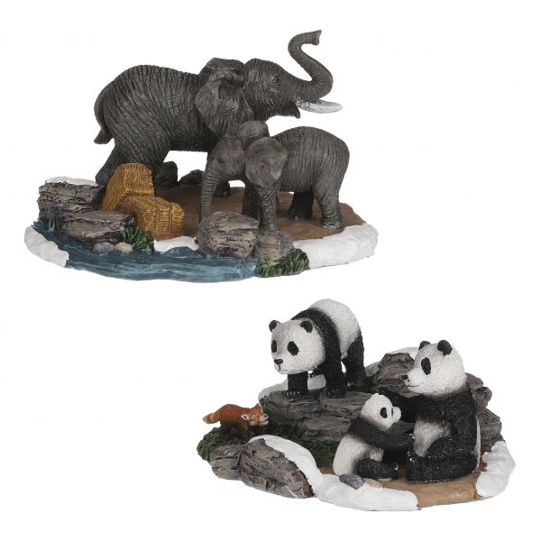 LUVILLE - Panda & Elephant