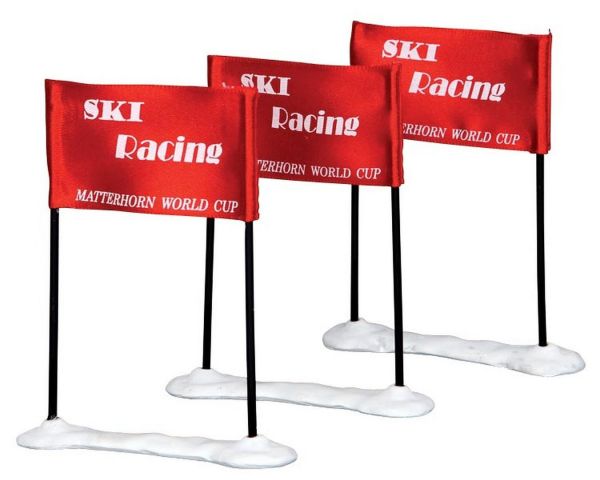 LEMAX - Ski Racing Flag, Set/3
